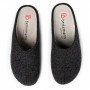 Berkemann Lauren 01553-937 women's comfort slippers dark grey