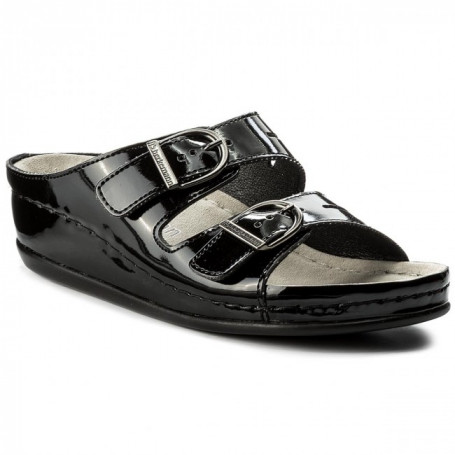 Berkemann Luneburg 00742-960 women's comfort slippers black