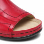 Γυναικεία ανατομική παντόφλα Berkemann Isabella 01105-277 κόκκινο