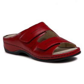 Γυναικεία παντόφλα ανατομική Berkemann Daria 01002-277 κόκκινο