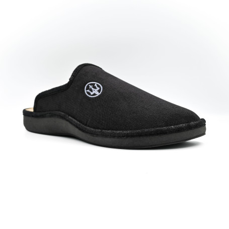 Ανατομικές ανδρικές παντόφλες Naturuomo London μαύρο