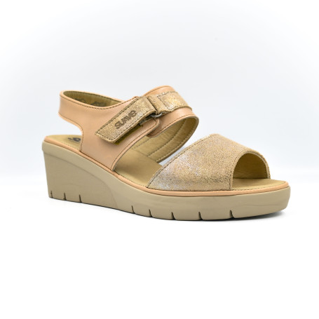 Γυναικείο ανατομικό σανδάλι Suave 11508 μπεζ