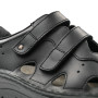 Berkemann Larena 09310-875 women's comfort closed toe sandals black