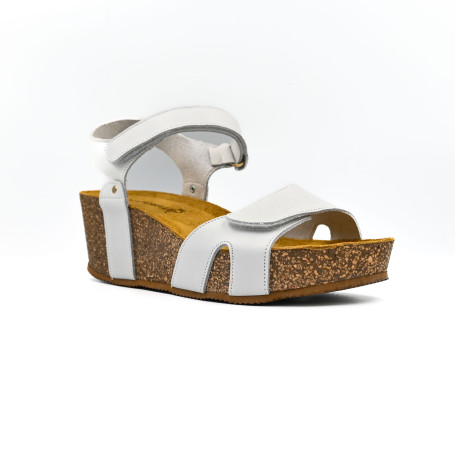 Naturelle 11009 women's comfort sandals white