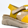Suave 012522VT women's comfort sandals yellow