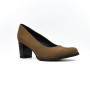 Emanuele B137 women's comfort heels brown