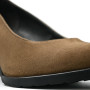 Emanuele B137 women's comfort heels brown
