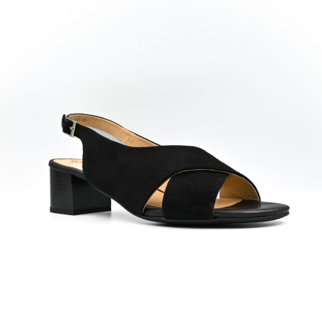 Ara 25605 women's comfort sandals black