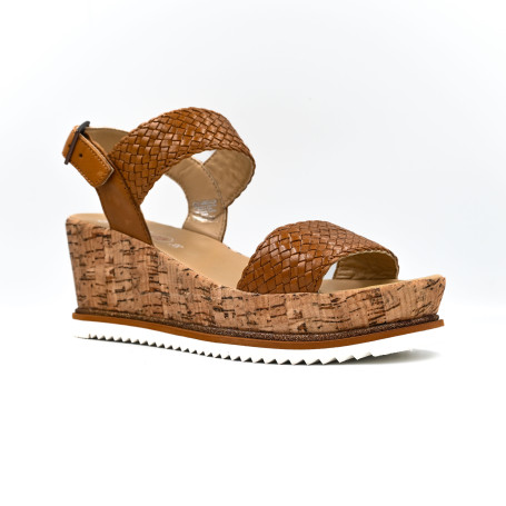 Γυναικείο ανατομικό σανδάλι Ara 51103 καφέ