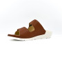 Berkemann 01466 women's comfort slippers brown