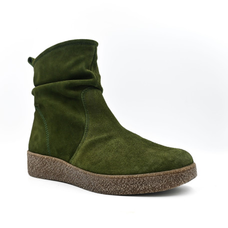 Γυναικείο ανατομικό μποτάκι Naturelle 11107 πράσινο