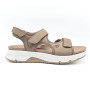 Γυναικείο ανατομικό σανδάλι Gabor 46889-43 Leinen μπεζ