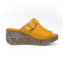 Naturelle S492 women's comfort platforms yellow