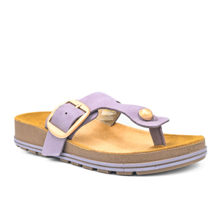 Emanuele 21892 women's comfort slippers lilac