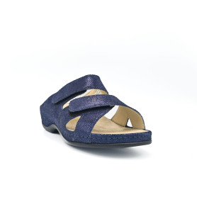 Γυναικεία παντόφλα ανατομική Berkemann Felia 01023-360 σκούρο μπλε