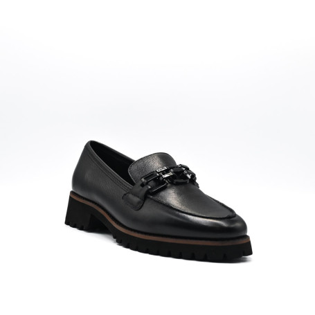 Ara 31241-01 women's comfort moccasins black