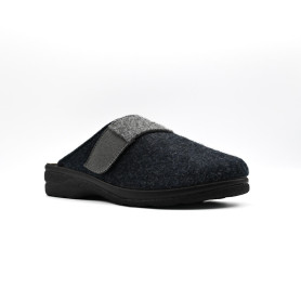 Ανδρική ανατομική παντόφλα Naturuomo 7710 μπλε