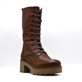 Γυναικεία ανατομική μπότα Valeria's 1590 καφέ