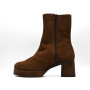 Valeria's 1596 women's comfort booties brown