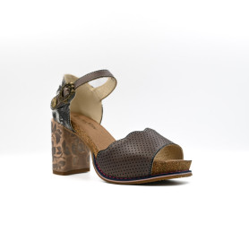 Laura Vita Lucinda women's comfort sandals grey