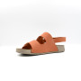 Suave 16503 women's comfort sandals orange