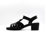 Valeria's 1017 women's comfort sandals black