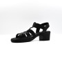 Valeria's 1017 women's comfort sandals black