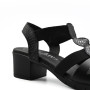 Valeria's 1017 women's comfort sandals black