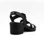 Valeria's 1017 women's comfort sandals black
