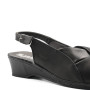 Γυναικείο ανατομικό σανδάλι Suave Roma 0026T μαύρο