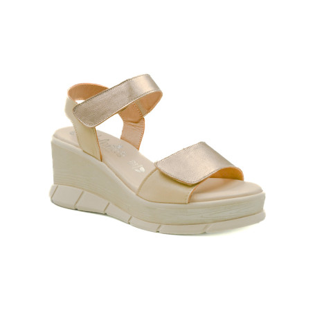 Γυναικεία ανατομική πλατφόρμα Valeria's 1992 μπεζ