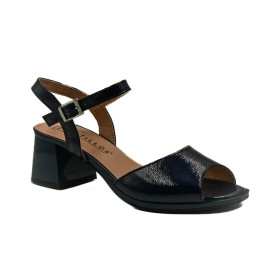 Γυναικείο ανατομικό πέδιλο Pitillos 10537 σκούρο μπλε