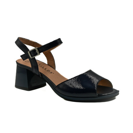 Pitillos 10537 women's comfort sandals dark blue