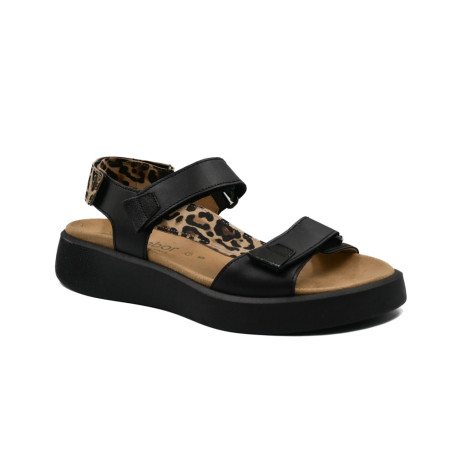 Gabor 62862-67 women's comfort sandals black