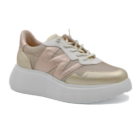 Wonders A-3622 women's comfort sneakers gold