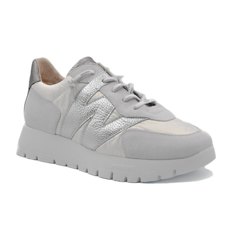 Γυναικείο ανατομικό sneaker Wonders A-2464 άσπρο