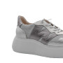Γυναικείο ανατομικό sneaker Wonders A-3622 ασημί