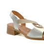 Valeria's 2108 women's comfort sandals white
