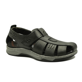 Pegada 132255-04 men's comfort closed toe sandals black