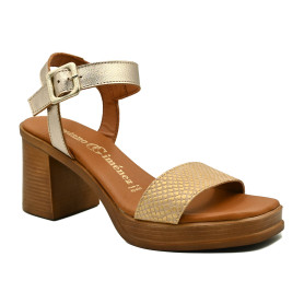 Γυναικείο ανατομικό πέδιλο CG Belice Oro χρυσό