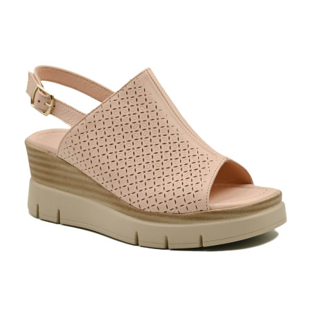 Naturelle 5007 women's comfort platforms beige