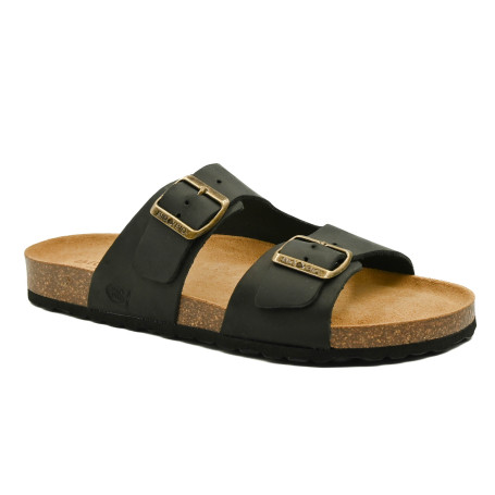 Bio Bio 78457 men's comfort slippers black