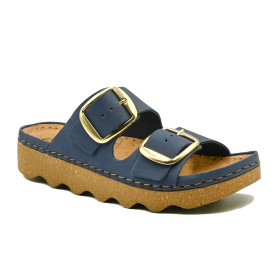 Γυναικεία παντόφλα ανατομική Rohde 6222 μπλε