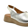 Γυναικείο ανατομικό πέδιλο Naturelle S561 ασημί