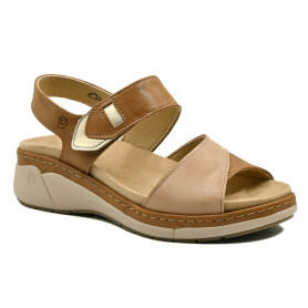 Suave 18007T women's comfort sandals brown