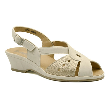 Suave 0264PT women's comfort sandals beige