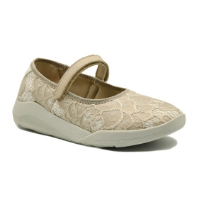 Γυναικεία ανατομική μπαλαρίνα Mary Jane Lyfit Bellamy μπεζ