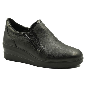 Bluerose 1122206 women's comfort moccasins black