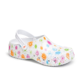 Σαμπό Dian EVA Estampado λευκό