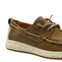 Pitas Byron men's comfort Boat moccasins brown